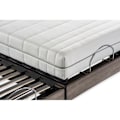 Miniatyrbillede 3 af 3: ERGO 2 Dreamzone elektrisk afslapningsmadras + boxspring sæt - 2x80x200 cm - Pocket fjedre - DEKO DREAM Ergo 2 grå ek