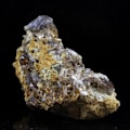 Miniatyrbild 1 av 2: Stenar och mineraler. Axinit. 102,5 cent. La Balme d'Auris, Bourg d'Oisans, Isère, Frankrike..