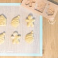 Miniatyrbild 3 av 4: Kit med 3 Christmas cookies with filling molds Beige