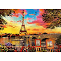 Miniatyrbillede 2 af 2: Arkitektur og monumentpuslespil - EDUCA - Solnedgang i Paris - 3000 brikker Flerfärgad