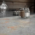 Miniatyrbillede 3 af 4: Bord 70 x 70 cm - rustgrå Rom model kastanj