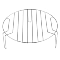 Miniatyrbillede 6 af 6: CONTINENTAL EDISON CEMO25GE2 Sølv indbygget grill mikroovn L59,5 x H38,8 x D40 cm 25L