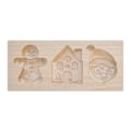 Miniatyrbild 1 av 4: Kit med 3 Christmas cookies with filling molds Beige