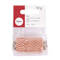 Pikkukuva 1 / 2: Kaksisävyinen oranssi ja valkoinen lanka 35 m x ø 1 mm Orange