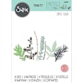 Miniatyrbillede 4 af 4: Kit med dies thinlits - SIZZIX - Skjulte blade - 9 stykker - Præcis udskæring - Scrapbooking