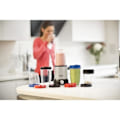 Miniatyrbillede 5 af 6: Blender - RUSSELL HOBBS - Nutri Boost 23180-56 - 700 W røremaskine - 15 tilbehør - 3 skåle (700 ml) - 2 skåle (350 ml) Rustfrit stål og sort