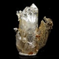 Miniatyrbillede 1 af 2: Sten og mineraler. Kvarts + Calcit. 250,0 ct. Le Noirey, Saint-Jean-de-Maurienne, Savoie, Frankrig.