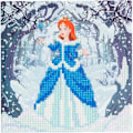 Pikkukuva 1 / 3: Crystal Art -kortti timanttiin - Prinsessa - Valkoinen - Aikuinen - Sekalainen