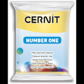 Miniatyrbild 1 av 2: Polymertoner - Cernit - Number One - Gul - 62g - För barn från 8 år Gul