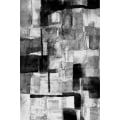 Miniatyrbillede 1 af 4: Tæppe - FACE - Grå - 80x150 cm - Tykkelse 9mm - Polyester - Vintage