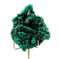 Miniatyrbild 1 av 5: Stenar och mineraler. Dioptas. 420,0 cent. Pimbi hill, Mindouli, Kongo.