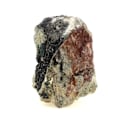 Miniatyrbillede 2 af 4: Sten og mineraler. Libethenit. 1634,5 ct. Katanga, Congo.