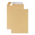 Miniatyrbillede 1 af 2: 100 Kraft papirposer - 9" x 12,75" kastanj