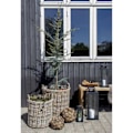 Pikkukuva 3 / 4: House Nordic Round korit 2 kpl Ivy Rattan kubu kastanj