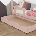 Miniatyrbild 2 av 4: Sänglåda 120 x 180 BUDDY - pastellrosa Rosa