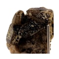 Miniatyrbillede 3 af 3: Smoky Quartz + Tourmaline 150,8 karat Flerfärgad