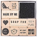 Pikkukuva 1 / 3: "Made by Me Soaps" postimerkkisetti, 11 kpl.