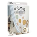 Miniatyrbild 1 av 3: Dekorativt objekt - Kreativ frö - Ballong - Set med 6 delar - Trä - Inomhus Beige