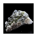 Miniatyrbillede 4 af 4: Sten og mineraler. Kvarts + Epidot. 495,0 ct. Cevins, Savoie, Frankrig..