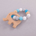 Miniatyrbild 4 av 4: DIY Kit Teether - Elephant - Blå Blå