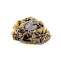 Miniatyrbillede 2 af 3: Sten og mineraler. Sphalerit (Blende) + Siderite. 81,0 ct. La Mure, Isère, Frankrig..