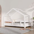 Miniatyrbillede 3 af 4: Lit cabane enfant LUCKY 90 x 190 hvid Vit