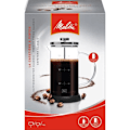 Pikkukuva 2 / 2: MELITTA Standard 9 kupin ranskalainen kahvinkeitin - Yhteensopiva kahvijauheella - Irrotettava vesisäiliö - Ohjelmoitava svart och klar