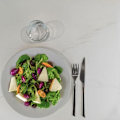 Miniatyrbillede 4 af 4: Bord 70 x 70 cm - Rome paro marmor model Vit