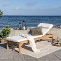 Miniatyrbillede 2 af 4: Cushion til liggestol ANDORRA Vit
