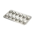 Miniatyrbild 1 av 2: 2 plåtformar x 12 madeleiner Silver