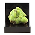 Miniatyrbillede 1 af 4: Pierre - Phosphohedyphane - 100,2 ct - Grøn - Bouillac - Certifikat for ægthed Grön