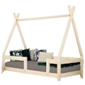 Pikkukuva 1 / 4: PUHDAS NAKANA - Benlemi - DO-0003 - 90x200cm - Tipi - Turvakaide - Viilupintainen Beige