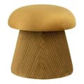 Pikkukuva 2 / 3: Hampton samettipouf Ø39cm okra. gyllene