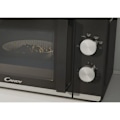 Miniatyrbillede 5 af 6: Candy Moderna CMW20TNMB 700 W 20L Sort mikroovn - Afrimningsfunktion - Glaspladespiller - 6 effekttrin