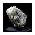 Miniatyrbillede 3 af 3: Sten og mineraler. Prehnite + Epidote. 101,5 øre. La Combe de la Selle, Bourg d'Oisans, Frankrig..
