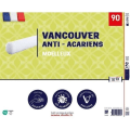Miniatyrbillede 4 af 5: VANCOUVER bolster 90 cm - antimide - 100% polyester - DODO Vit
