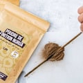 Pikkukuva 4 / 4: Tee tee-se-itse suitsuke - 100 paljaata bambutikkua + Divine Benzoin -jauhe ja viimeistelyjauhe Bambu