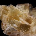 Miniatyrbillede 3 af 4: Sten og mineraler. Fluorit. 1183,0 øre. Arbouet, Pyrénées-Atlantiques, Frankrig..