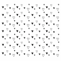 Miniatyrbillede 3 af 4: Klare stempler - Hjerter baggrund, 102,5x97 mm, 1 design, 1 ark Transparent