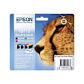 Miniatyrbillede 1 af 2: EPSON Multipack T0715 - Gepard - Sort, Cyan, Magenta, Gul (C13T07154012)