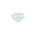 Miniatyrbillede 2 af 2: Maling - IZINK - Diamant - Sølv - 80ml - Vandafvisende Sølv