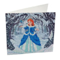 Miniatyrbillede 2 af 3: Krystalkunstkort til diamant - Prinsesse - Hvid - Voksen - Blandet