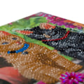 Pikkukuva 3 / 3: Kitti kortti timantti broderi 18x18cm Katti Flerfärgad