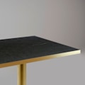 Pikkukuva 3 / 4: Pöytä 70 x 70 cm Rooma bistro musta kivi Svart