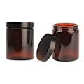Miniatyrbillede 1 af 3: 2 salveglas 180 ml Bärnsten