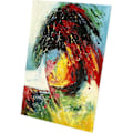 Miniatyrbild 2 av 4: Robust, hopfällbar verkstadsstafli i almträ - Maximal canvashöjd: 127 cm, vikt 9 kg. ref 22179