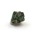 Miniatyrbillede 2 af 2: Sten og mineraler. Bournonit + Bindheimit + Malakit. 43,85 øre. Combe Guichard, Prunières, Isère, Frankrig.
