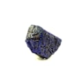 Miniatyrbild 3 av 3: Stenar och mineraler. Chessylit (Azurite). 16,0 ct. Chessy-les-Mines, Frankrike.
