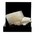 Miniatyrbillede 1 af 5: Calcit 1360,1 karat Vit