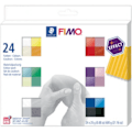 Miniatyrbillede 2 af 2: Modellervoks - FIMO EFFECT - Sæt med 24 - Multifarvet - Til voksne og børn - Kunstneriske kreationer Flerfärgad